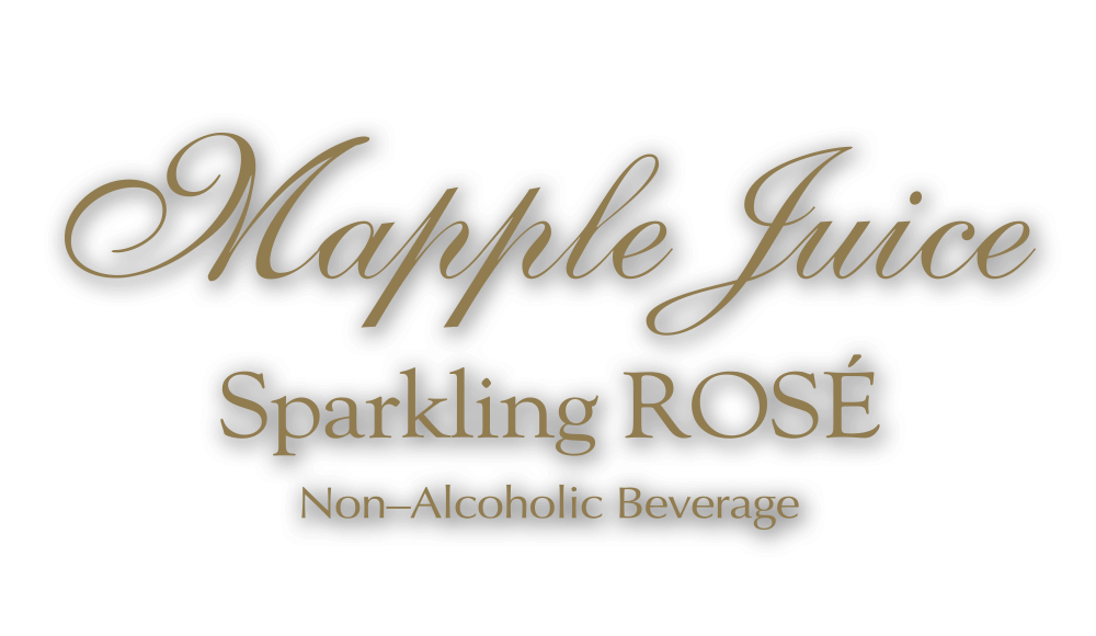 Mapple Juice Sparkling ROSE Non-Alcoholic Beverage